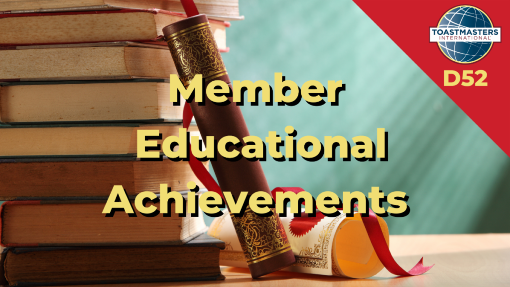 Member Educational Achievements